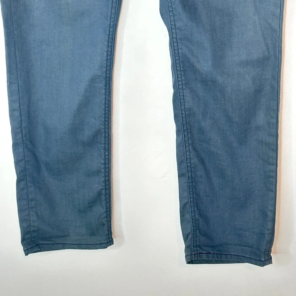 Levi's 511 Slim Fit Jeans Gray Men's Size 38x3 Button Fly Stretch‎ Denim